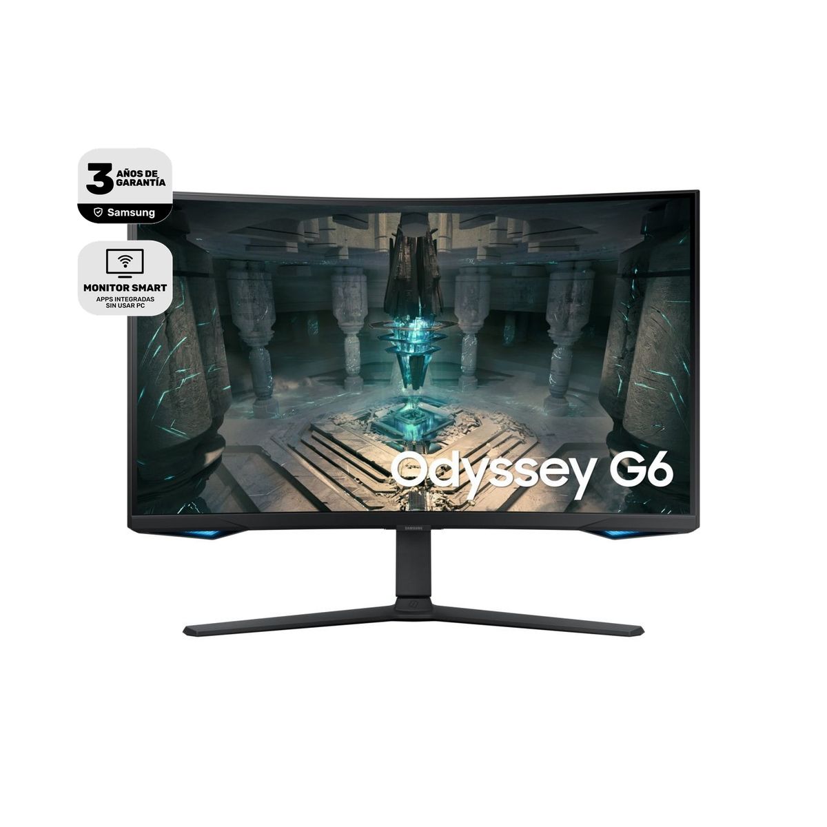 Monitor Samsung Odyssey G6 27" Curvo Va 2k 240hz