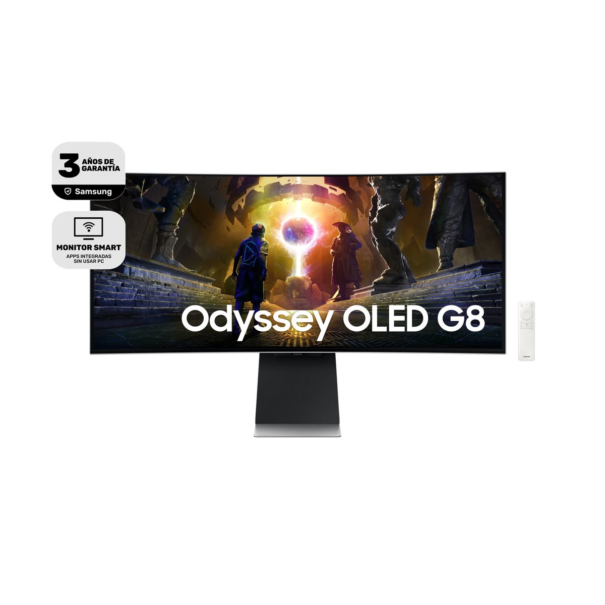 Monitor Samsung Odyssey G8 34" Oled Uwqhd 175hz.