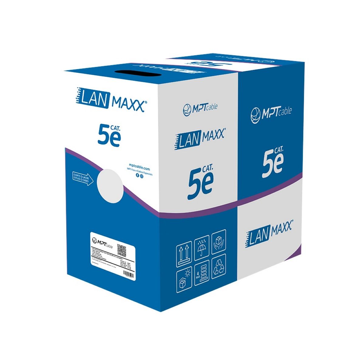 Cable Utp Cat5Ee 305m Cobre Wt