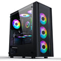 Gabinete Marvo Ca-123 Mesh c/Vidrio Templado